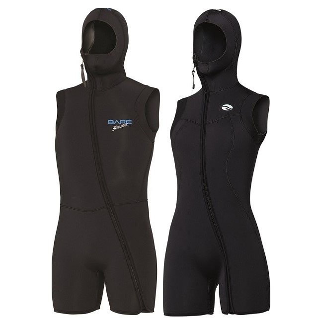 Bare 7 mm Sport S-flex / Nixie hooded vest